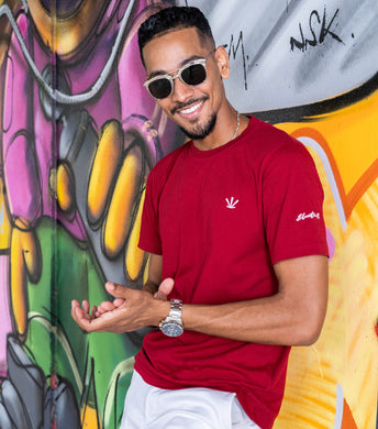 T-shirt ajusté en coton doux