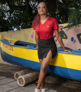 T-shirt ajusté en coton doux