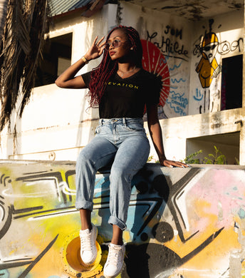 T-shirt ajusté en coton doux